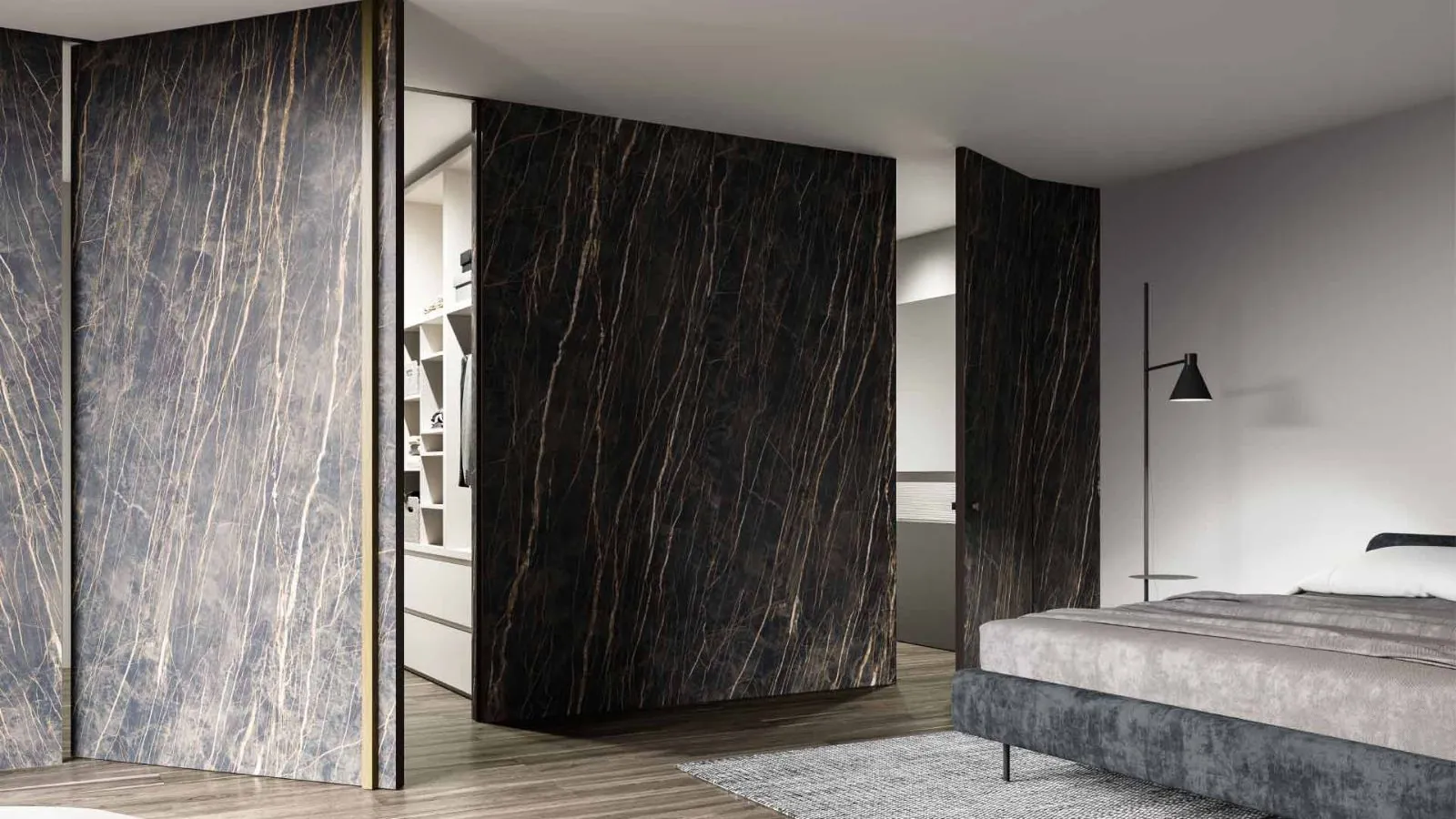 Eleganza e Praticità: Le Porte Scorrevoli e Filomuro  MATERICA di ADL Design